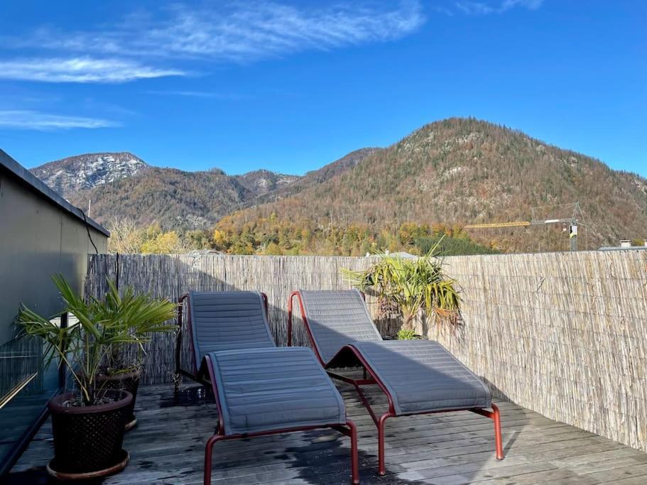 Luxus Penthouse Mit Panoramablick Daire Bad Ischl Dış mekan fotoğraf