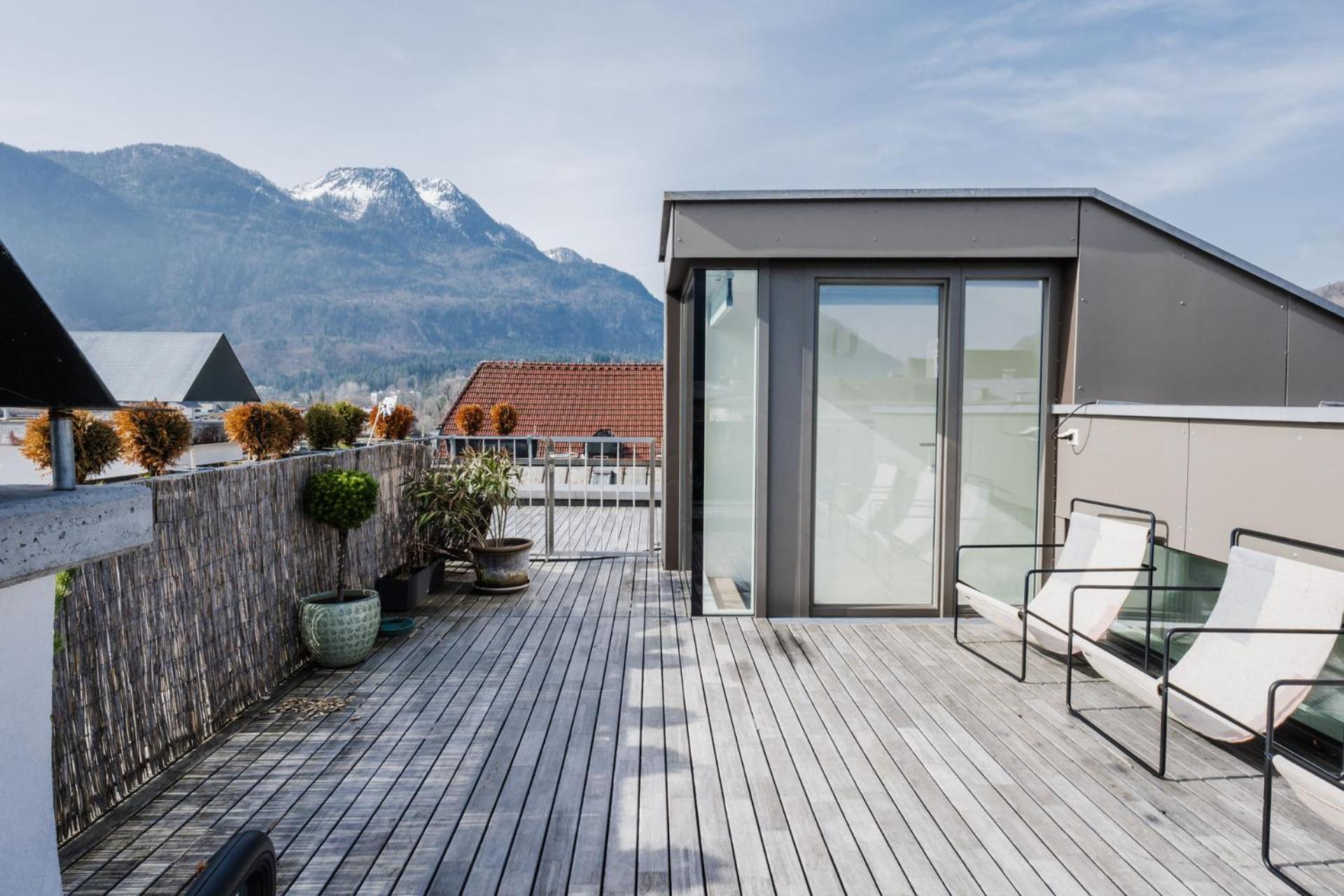 Luxus Penthouse Mit Panoramablick Daire Bad Ischl Dış mekan fotoğraf